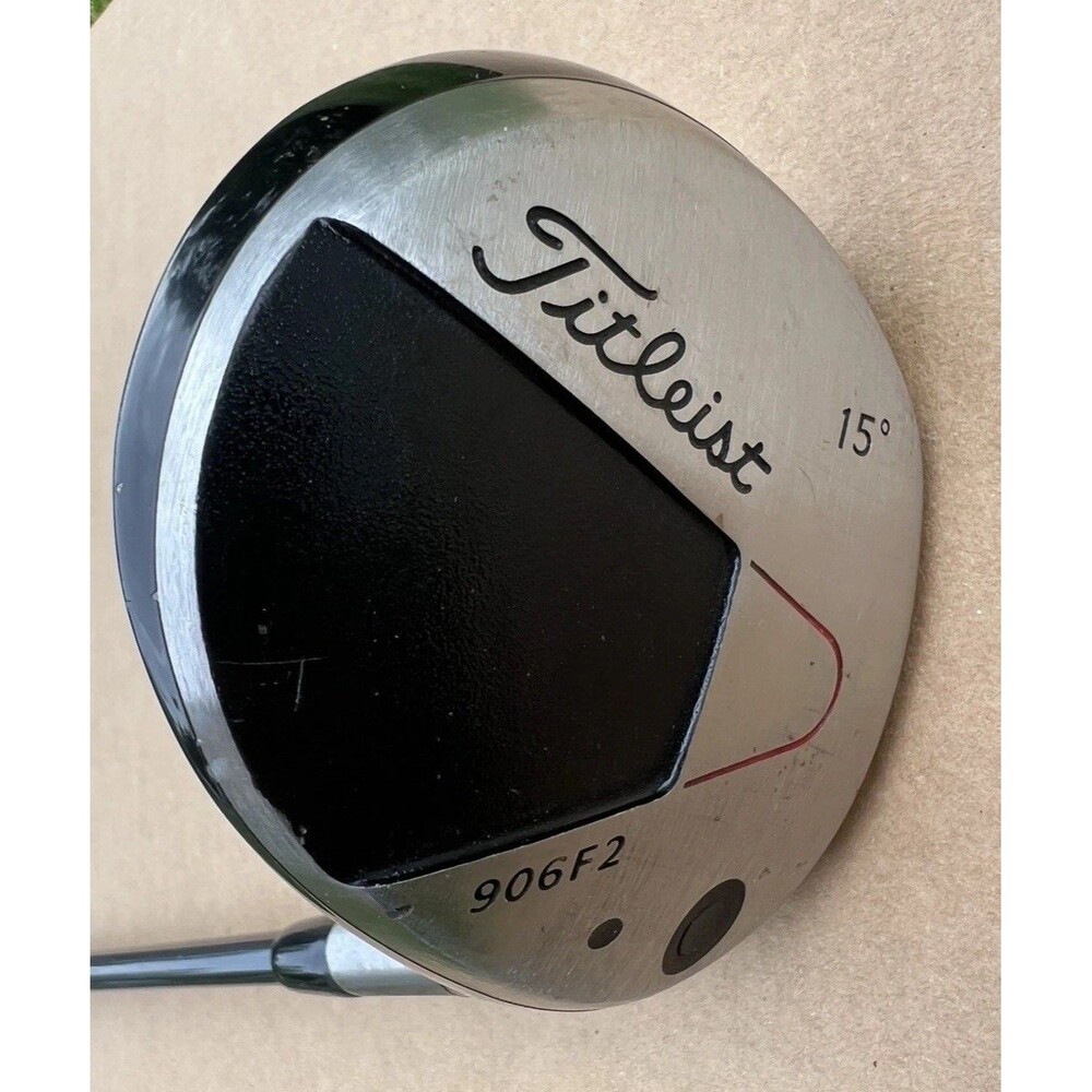 Titleist 906F2 15° 3 Fairway Wood w/4375  R- Flex Graphite Shaft RH 43”